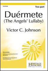 Duermete Two-Part choral sheet music cover